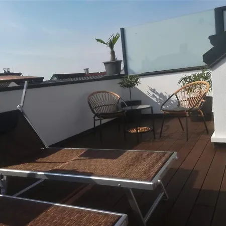 Penthouse Griemann 2 Fuer Max 4 Personen Mit Eigener Grosser Dachterrasse Zum Relaxen! Illmitz Extérieur photo