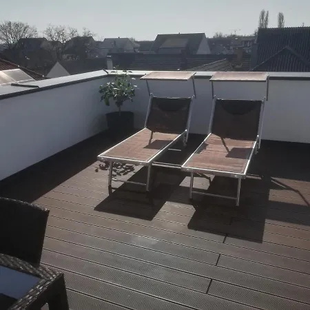 Penthouse Griemann 2 Fuer Max 4 Personen Mit Eigener Grosser Dachterrasse Zum Relaxen! Illmitz Extérieur photo